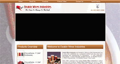 Desktop Screenshot of deakinwires.com